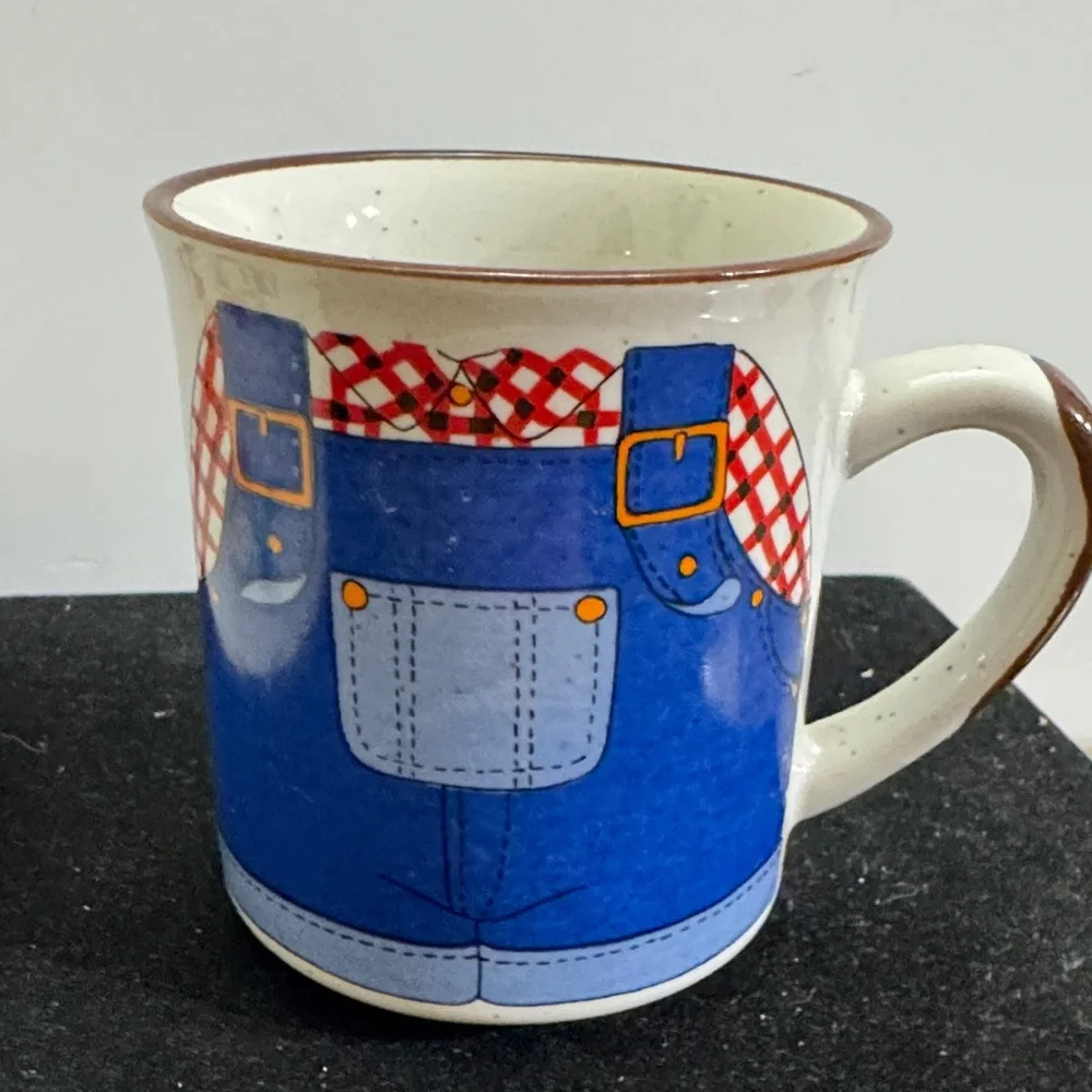 Vintage 1970’s Fred Roberts Farmer Boy Cereal Soup Bowl, Mug & Plate 